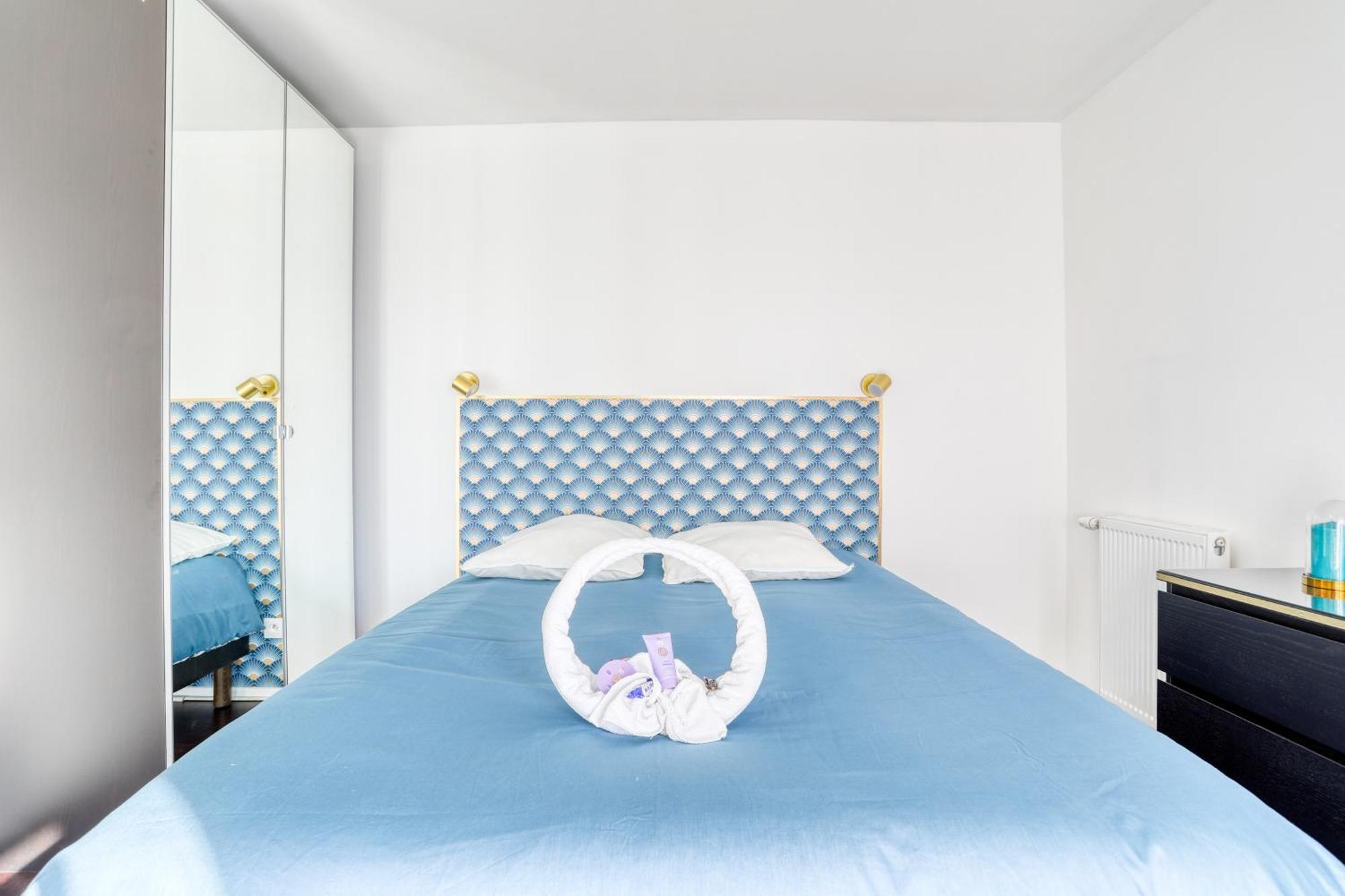 "Le Serenity ", Appartement Spacieux ,Balcon, Parking Prive Gratuit, Netflix, Proche Cdg Et Stade De France สแตงส์ ภายนอก รูปภาพ
