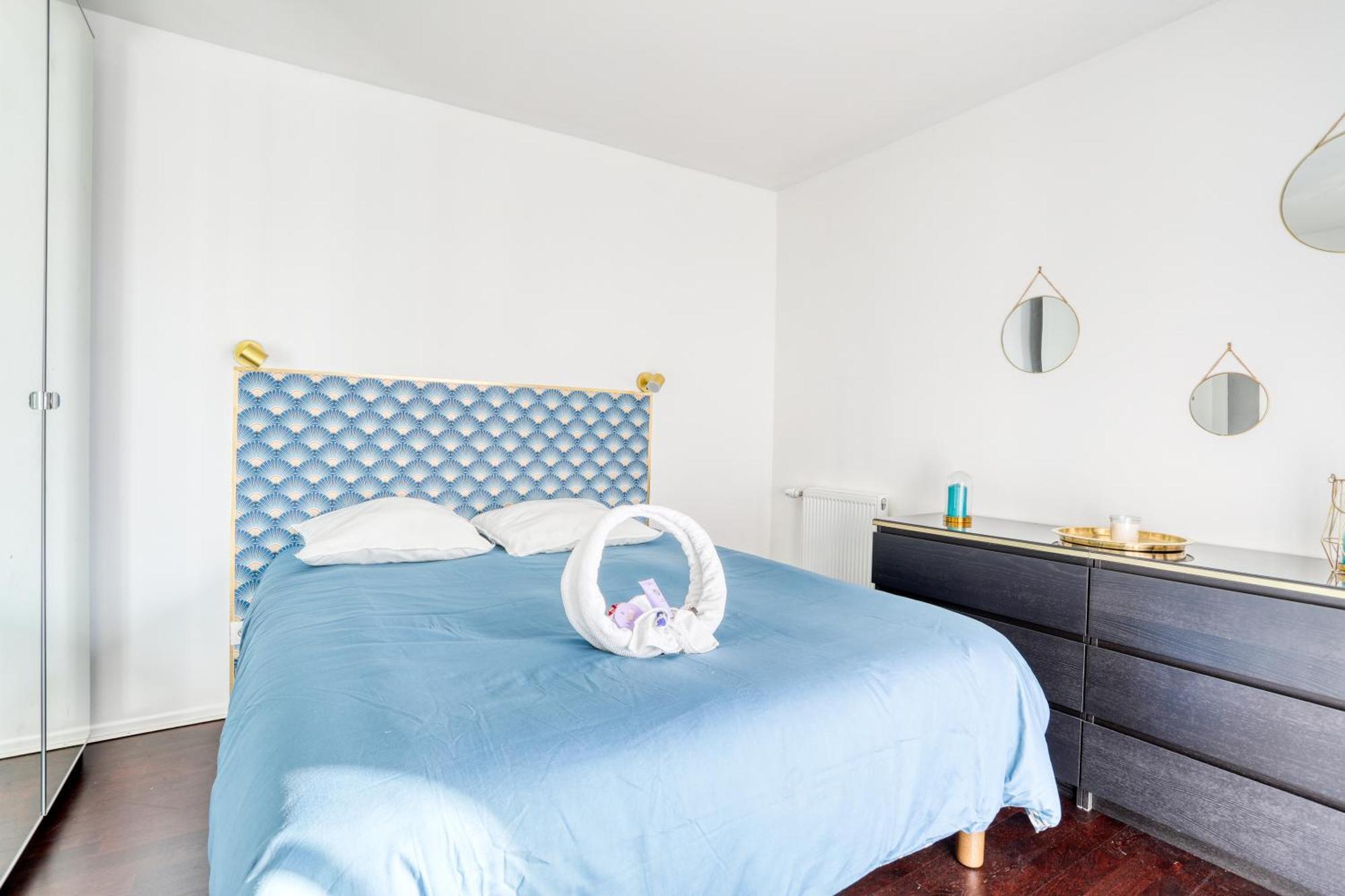 "Le Serenity ", Appartement Spacieux ,Balcon, Parking Prive Gratuit, Netflix, Proche Cdg Et Stade De France สแตงส์ ภายนอก รูปภาพ