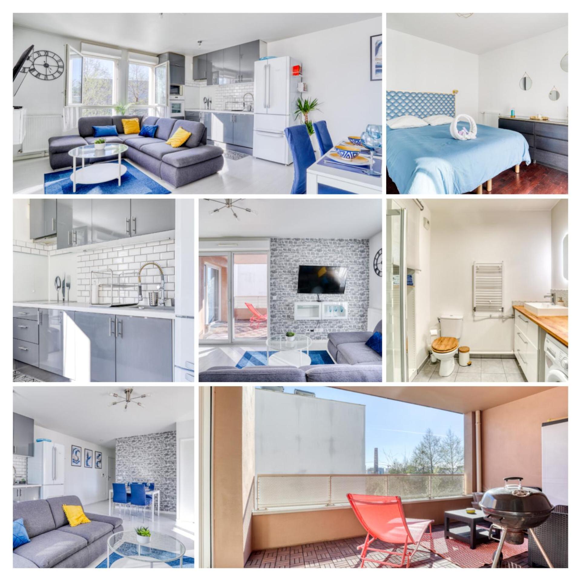 "Le Serenity ", Appartement Spacieux ,Balcon, Parking Prive Gratuit, Netflix, Proche Cdg Et Stade De France สแตงส์ ภายนอก รูปภาพ